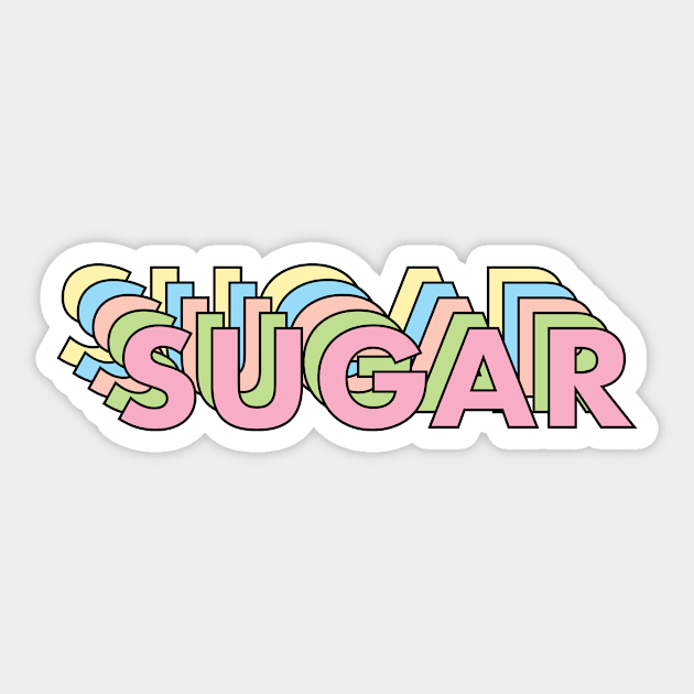 Sugar Text Sticker by keeplooping